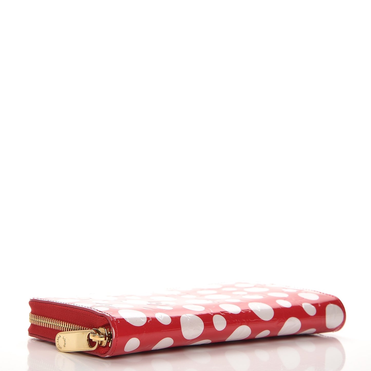 Vernis Kusama Infinity Dots Zippy Wallet Red