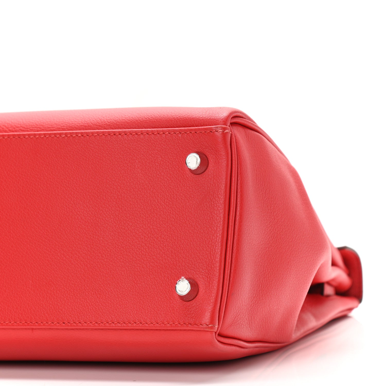 Hermes Evercolor Verso Kelly Retourne 32 Rouge De Coeur Rouge Piment 10 of 11