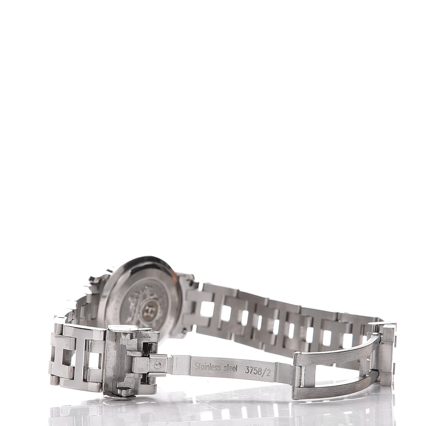 Stainless Steel 24mm Clipper Quartz Watch Gray