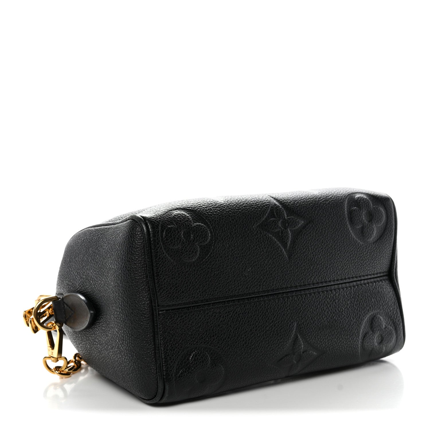 Louis Vuitton Empreinte Monogram Giant Speedy Bandouliere 20 Black 4 of 13