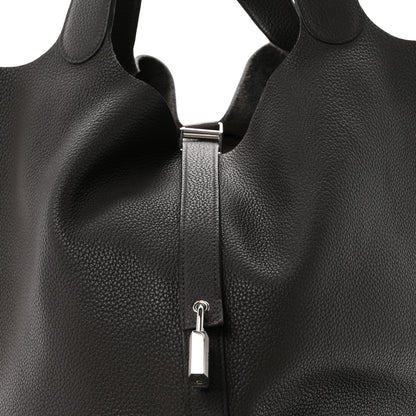 Hermes Taurillon Clemence Picotin Lock TGM Graphite 8 of 10