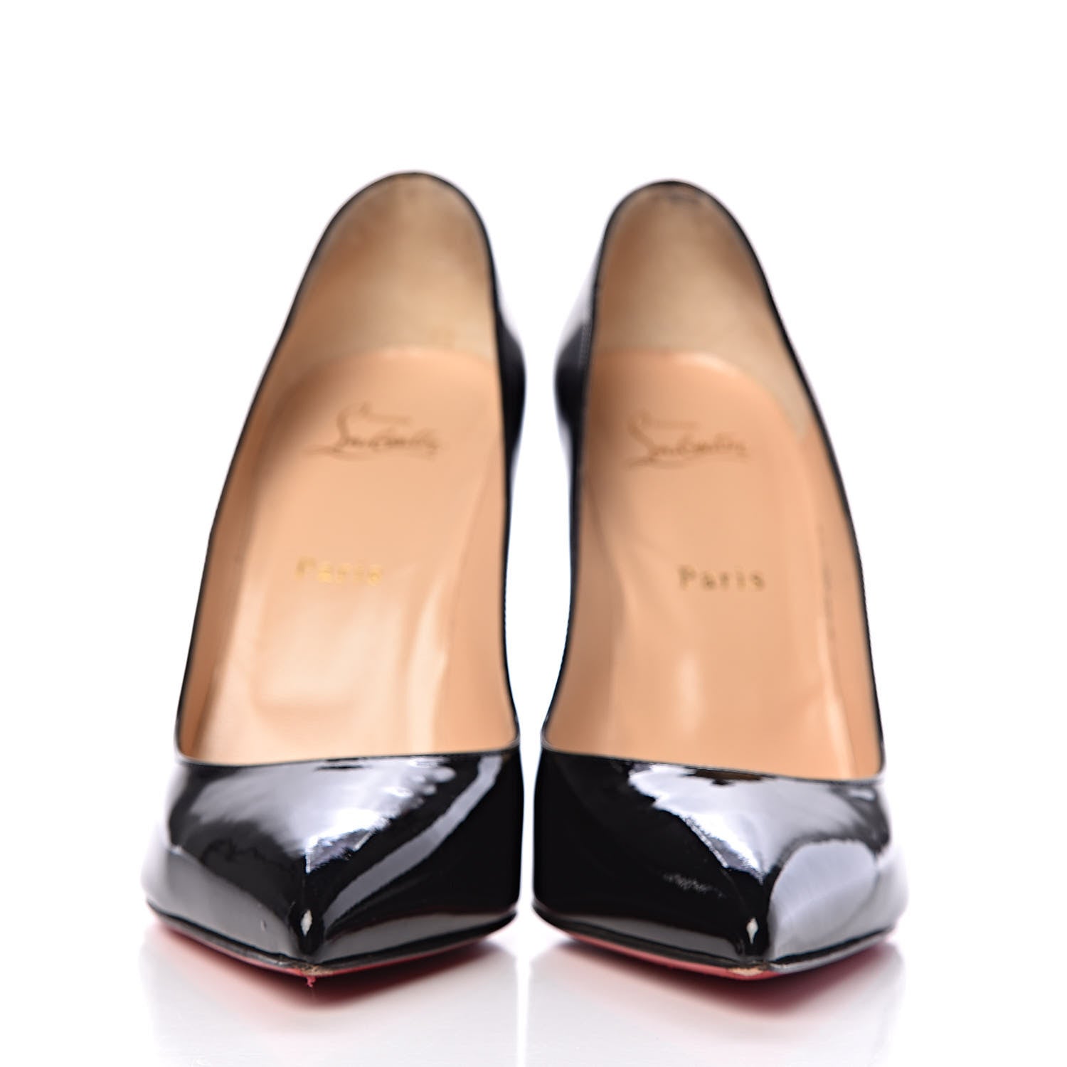 Christian Louboutin Patent Pigalle Follies 100 Pumps 40.5 Black 2 of 13