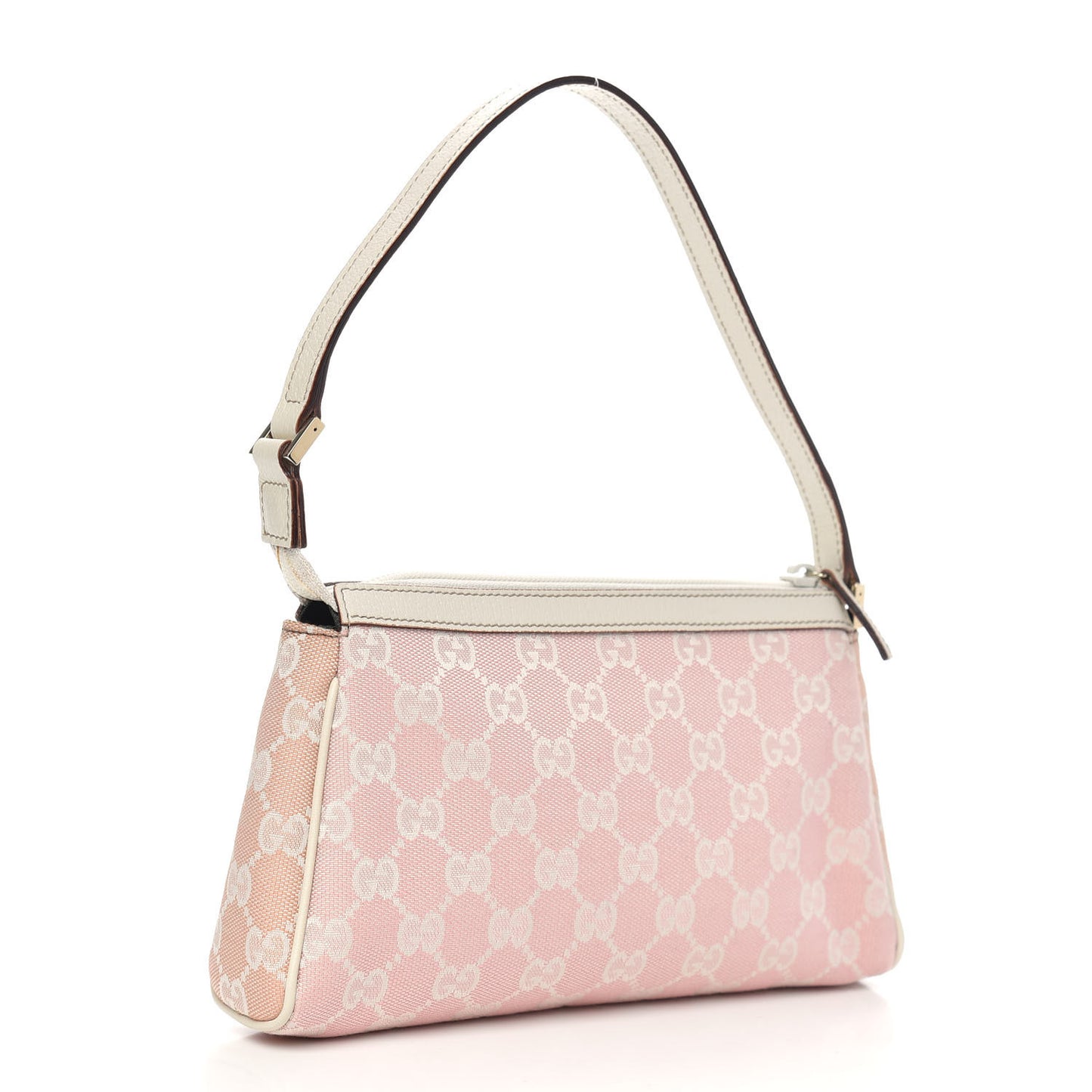 Monogram D Ring Cosmetic Case Pink