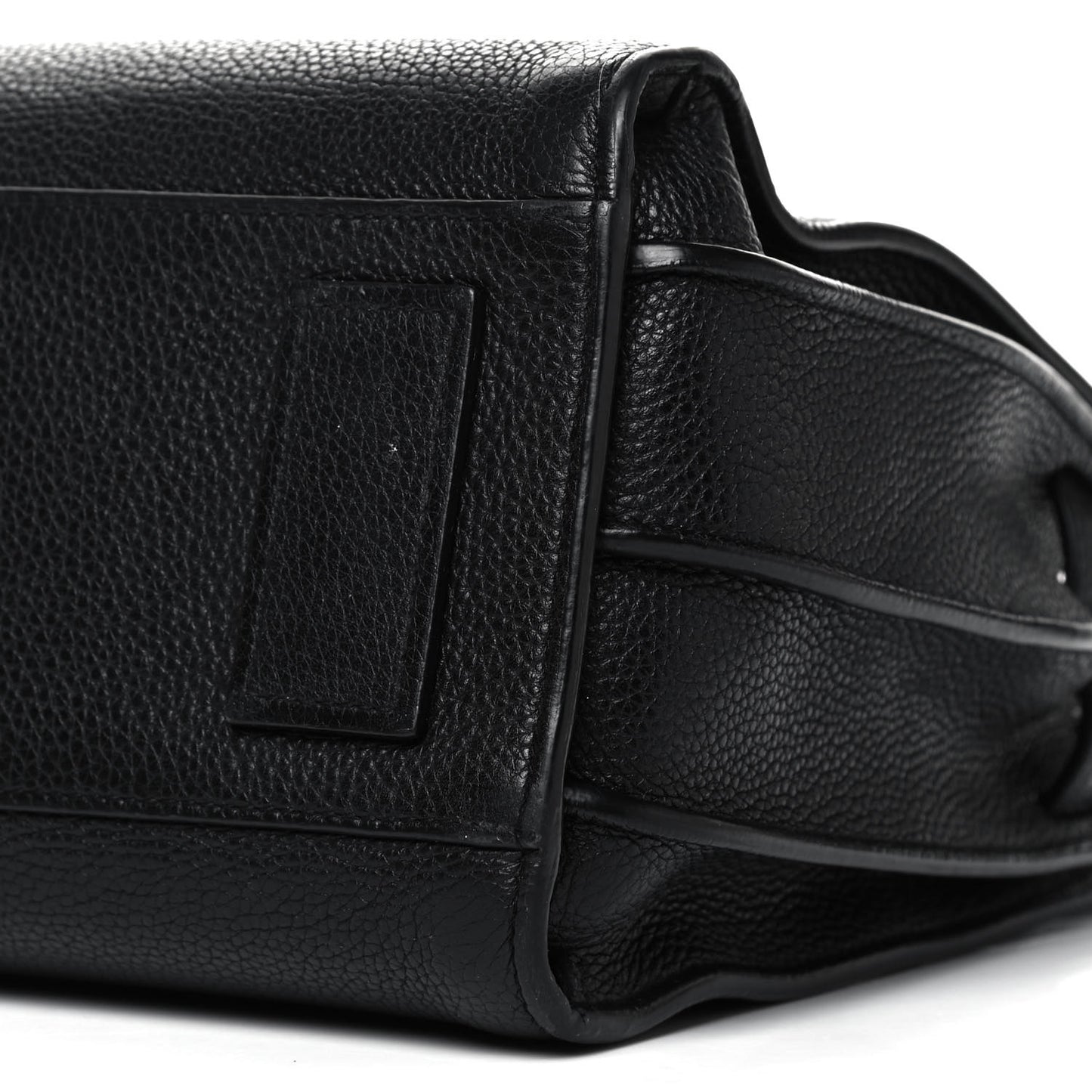 Grained Calfskin Baby Supple Sac De Jour Black