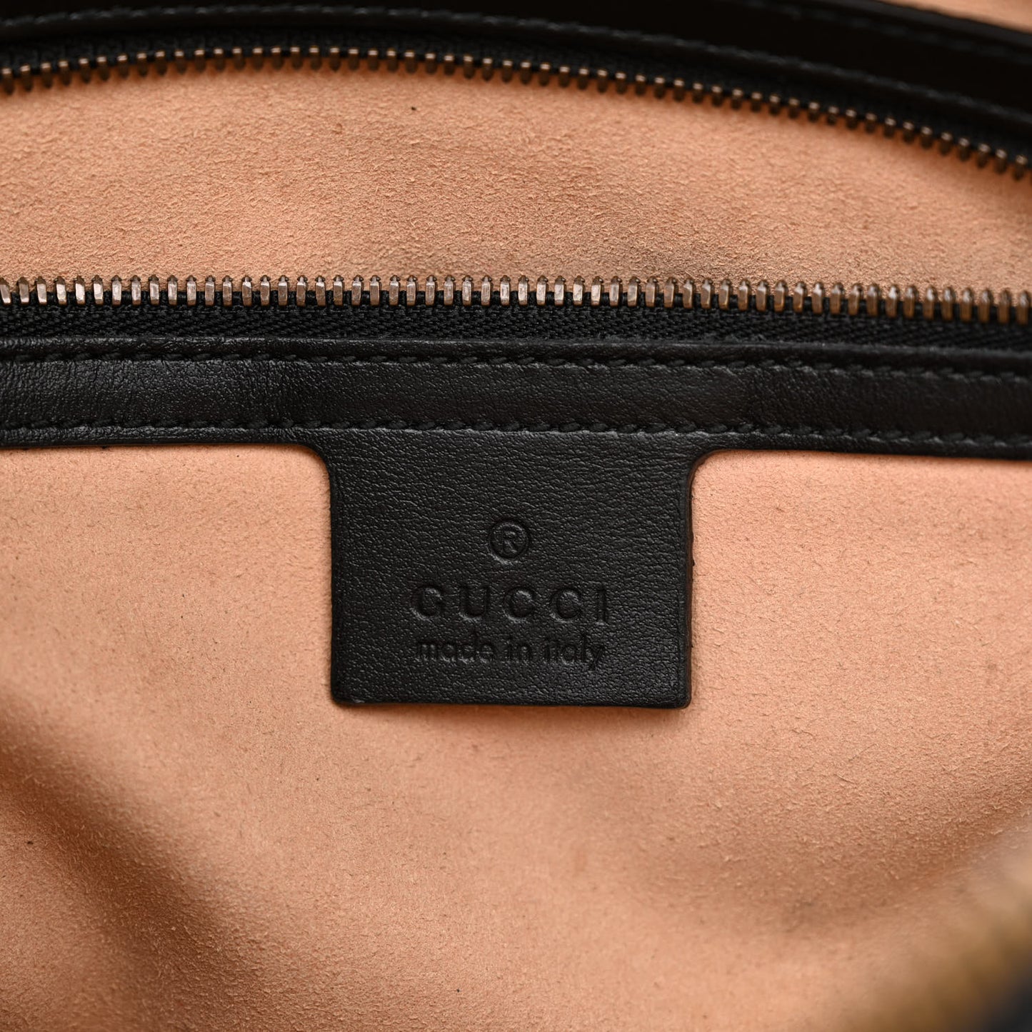 Calfskin Matelasse Mens GG Marmont Belt Bag 80 32 Black