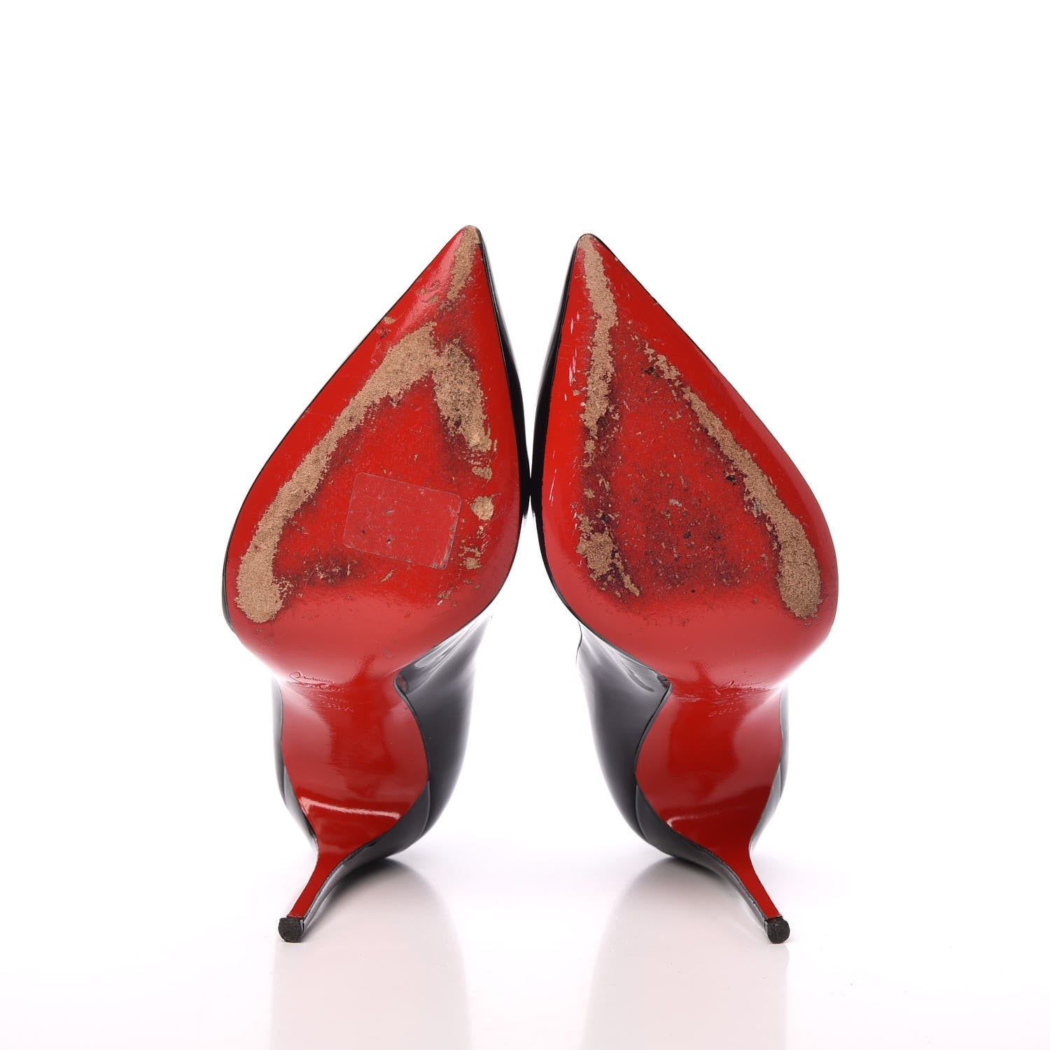 Christian Louboutin Patent Pigalle Follies 100 Pumps 38.5 Black 7 of 18