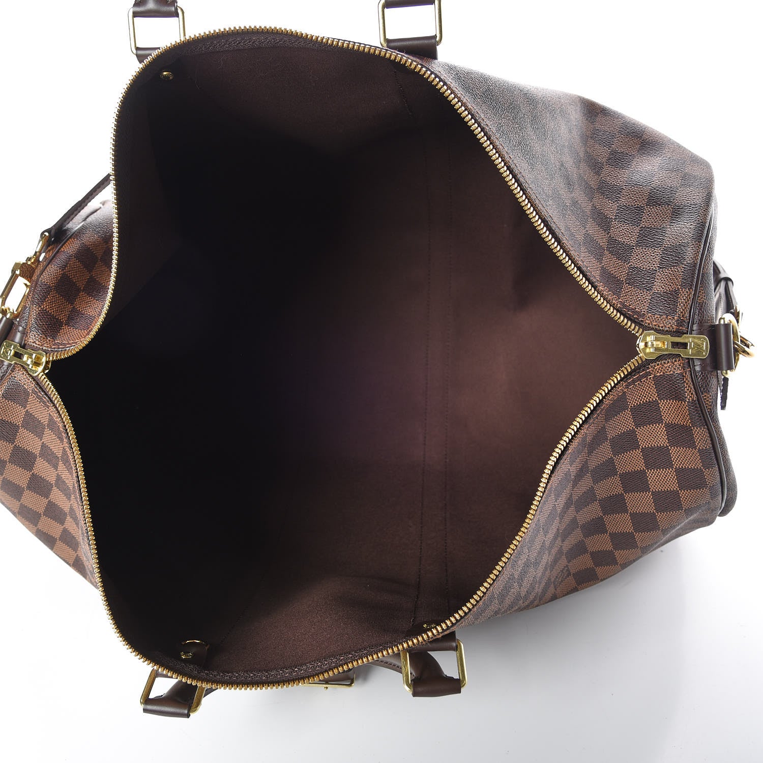 Louis Vuitton Damier Ebene Keepall Bandouliere 55 5 of 7