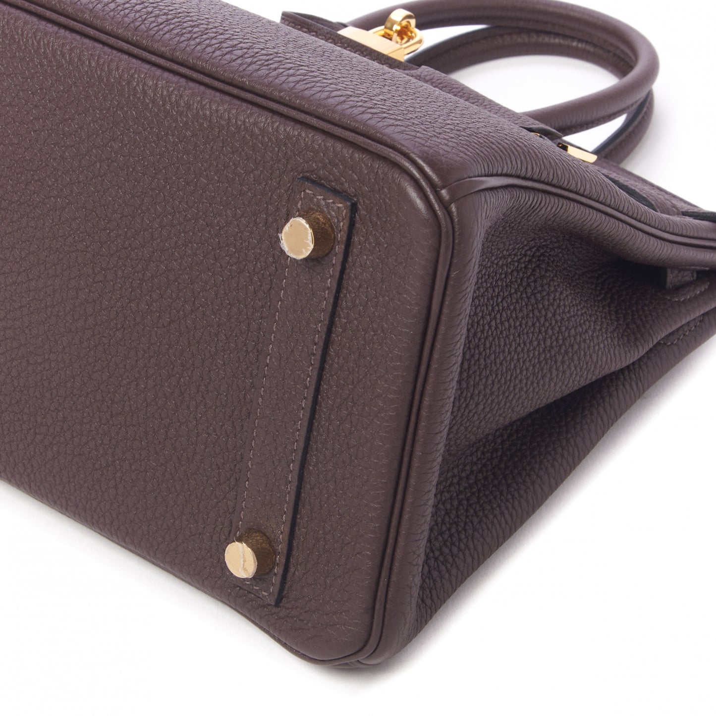Togo Birkin 25 Chocolate
