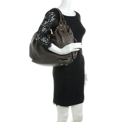 Louis Vuitton Mahina L Elephant Gris 2 of 8
