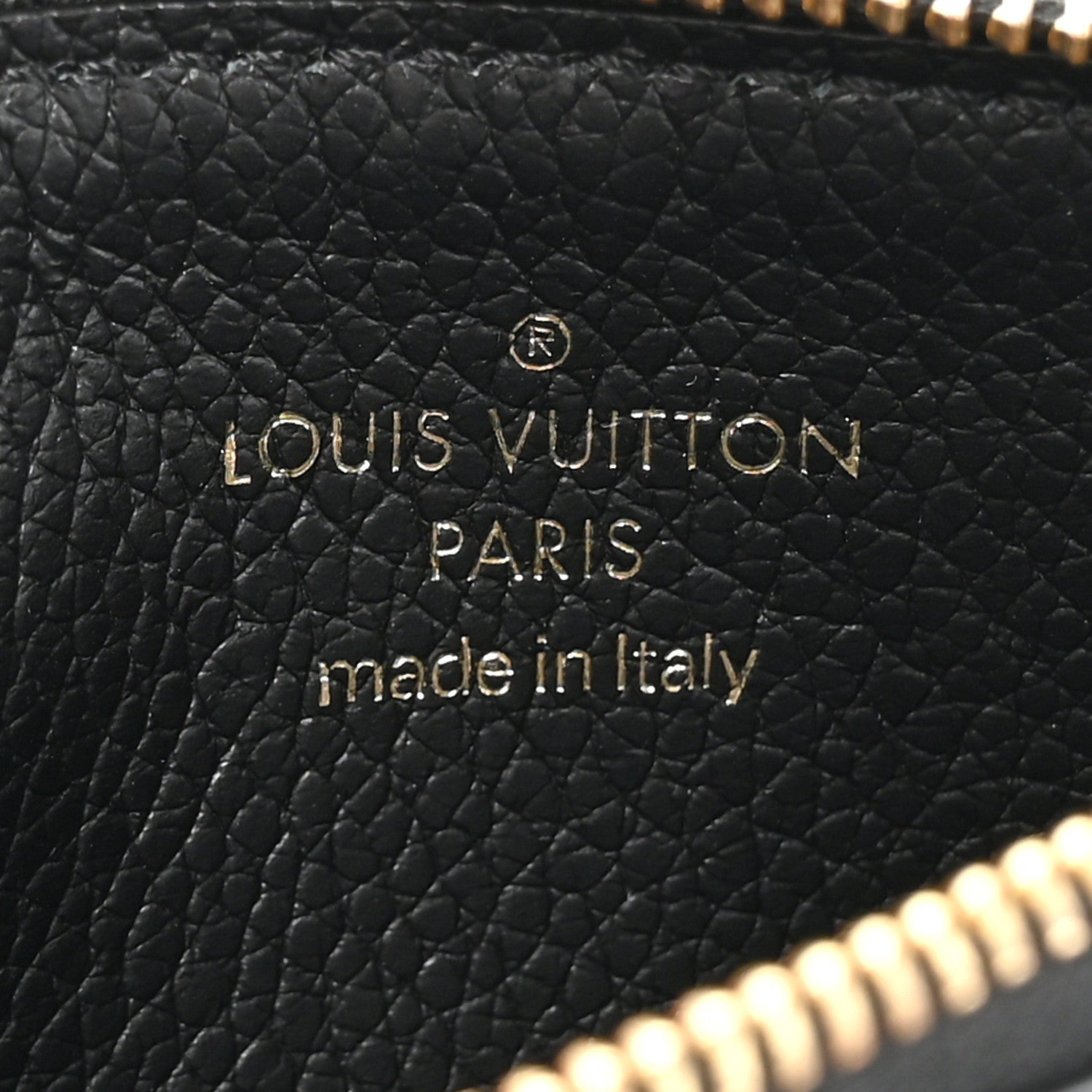 Louis Vuitton Empreinte Zipper Card Holder Black 6 of 7