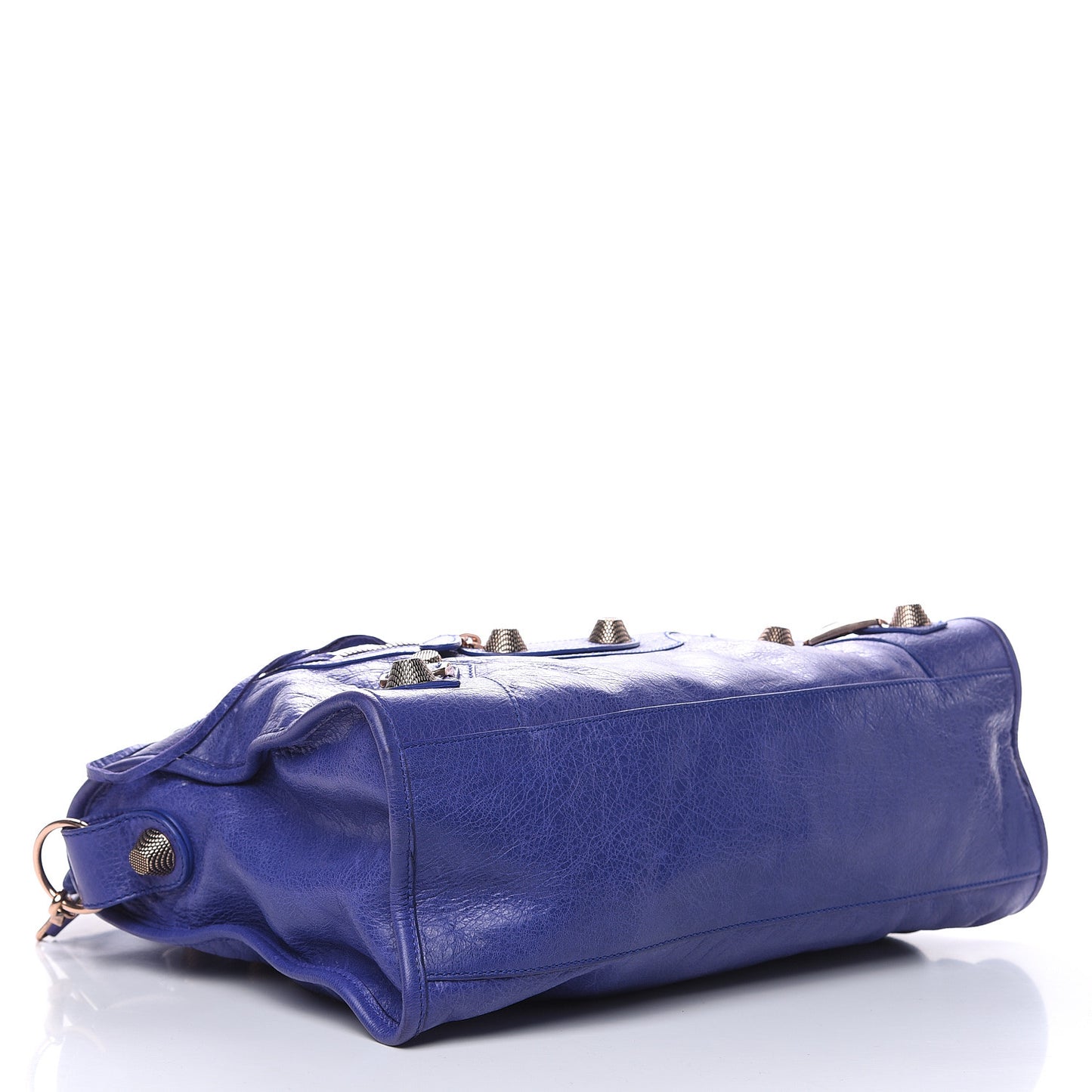 Agneau Giant 21 Rose Gold Hardware City Bleu Lavande