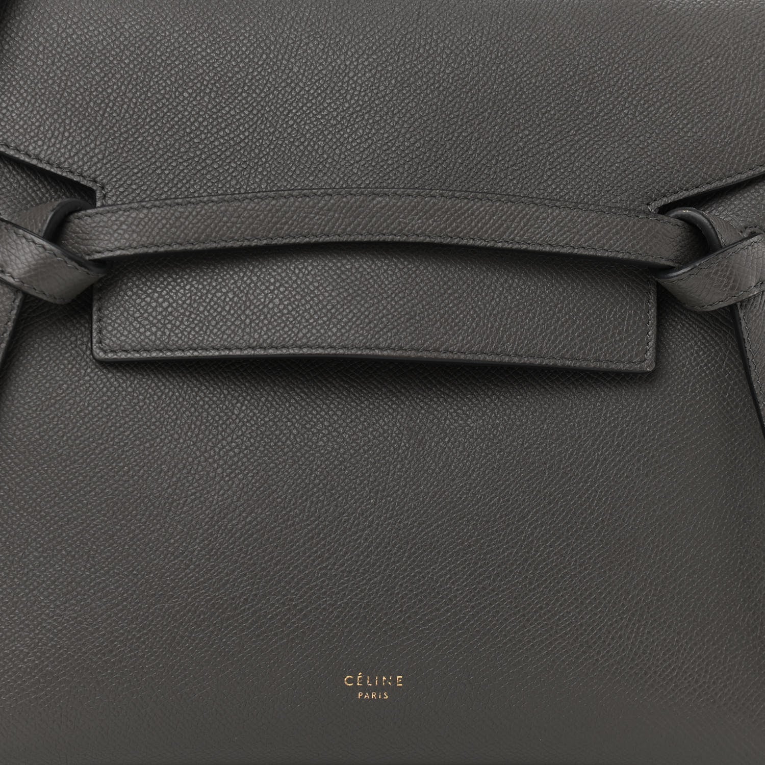 Celine Baby Grained Calfskin Micro Belt Bag Grey 7 of 9