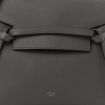 Celine Baby Grained Calfskin Micro Belt Bag Grey 7 of 9