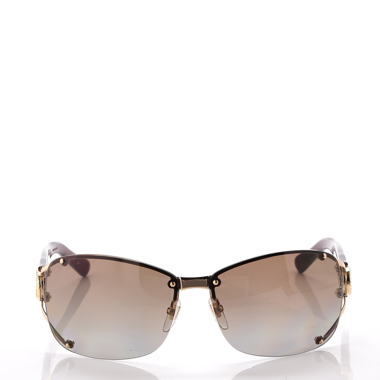Gucci Crystal GG 2820/F/S Sunglasses Brown 2 of 8