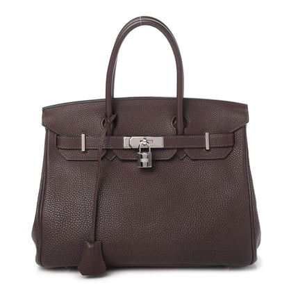 Hermes Togo Birkin 30 Chocolate 1 of 12