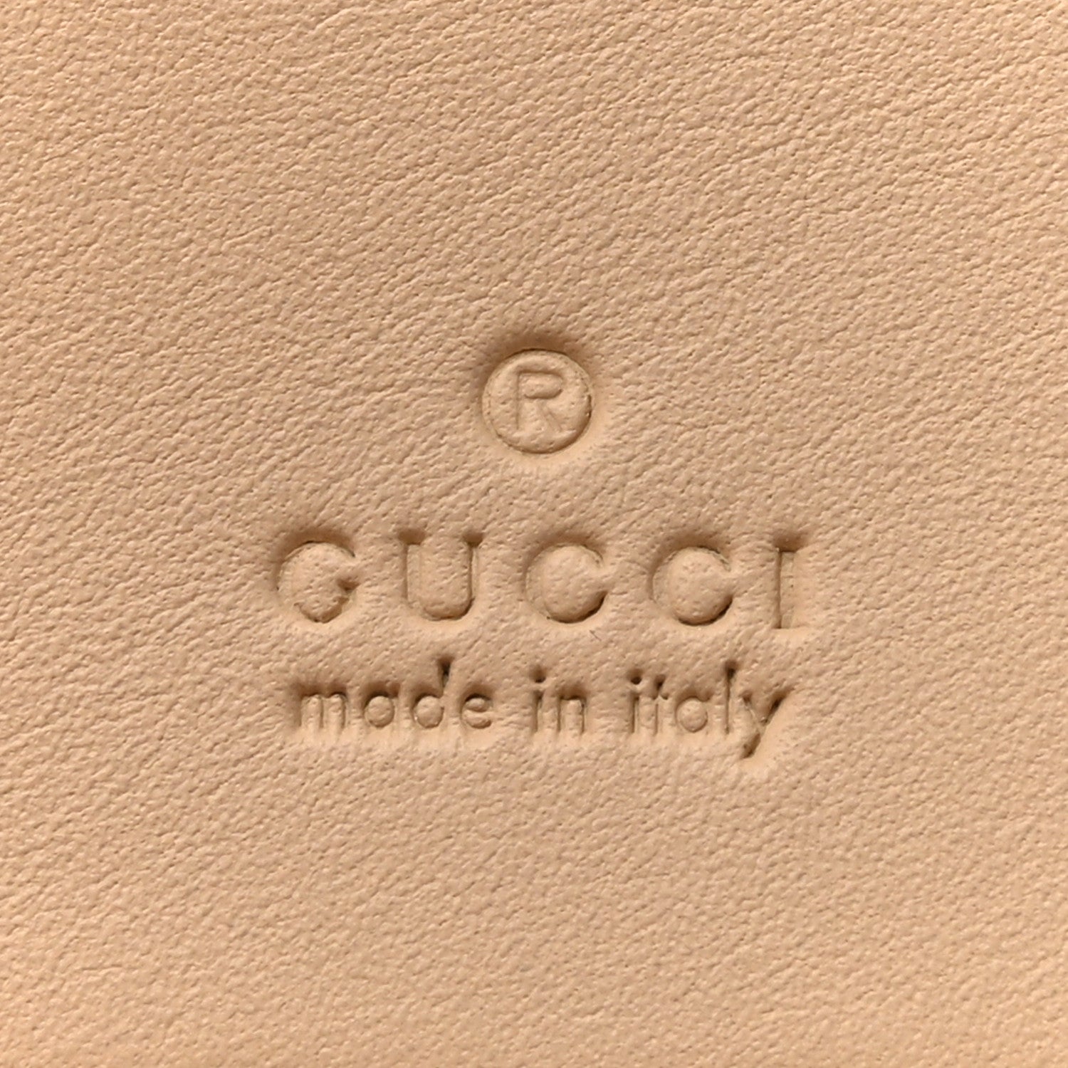 Gucci GG Supreme Monogram Calfskin Horsebit Print Card Case Beige Ebony Light Pink 6 of 8