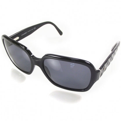 Chanel Leather Quilted CC Sunglasses Black 5124 501/87 1 of 9