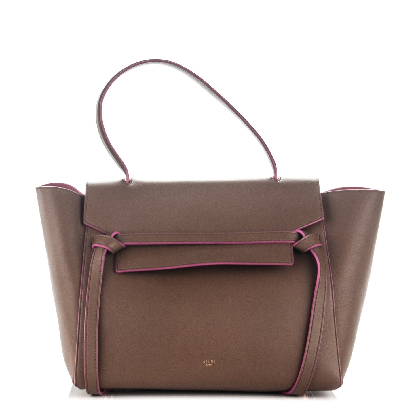 Natural Calfskin Small Belt Bag Camel Pink