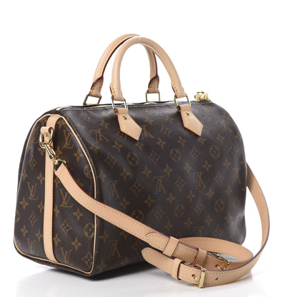 Louis Vuitton Monogram Speedy Bandouliere 30 4 of 12