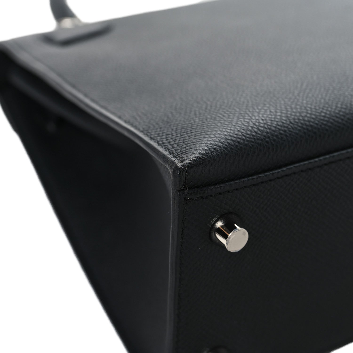 Hermes Epsom Kelly Sellier 25 Black 11 of 13