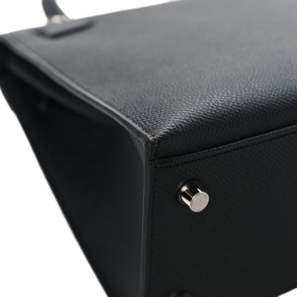 Hermes Epsom Kelly Sellier 25 Black 11 of 13