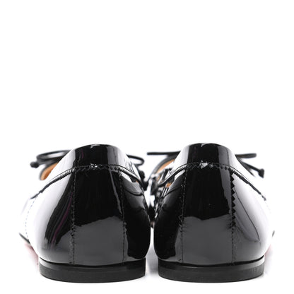 Christian Louboutin Patent Mamadrague Flats 40 Black 4 of 8