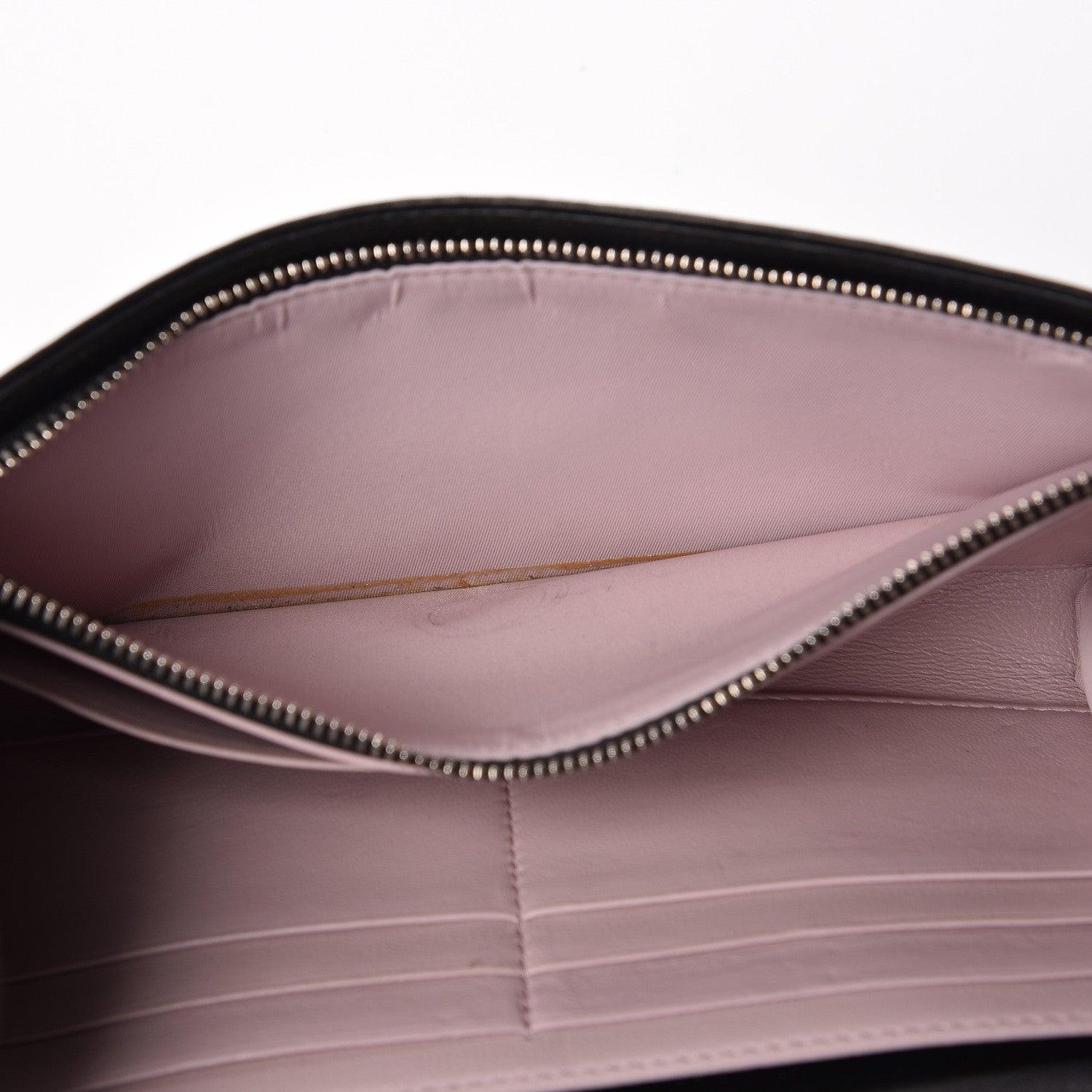 Christian Dior Lambskin Cannage Miss Dior Chain Wallet Black 12 of 12