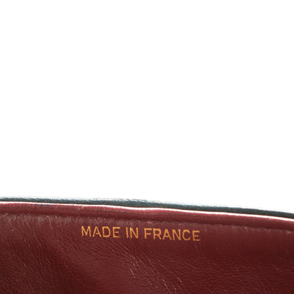 Chanel Lambskin Quilted Medium Double Flap Black 7 of 9