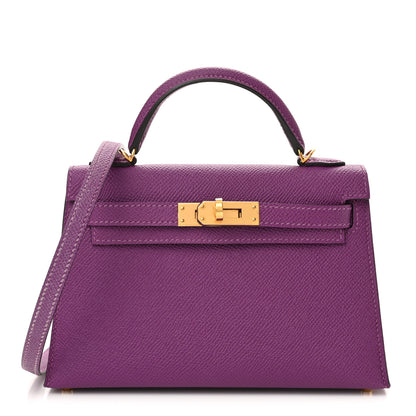 Hermes Epsom Mini Kelly Sellier 20 Anemone 1 of 10