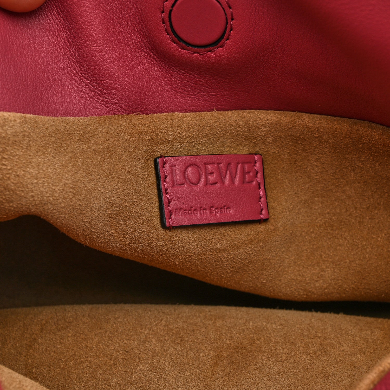 Loewe Calfskin Mini Flamenco Knot Bag Peach Bloom 6 of 10