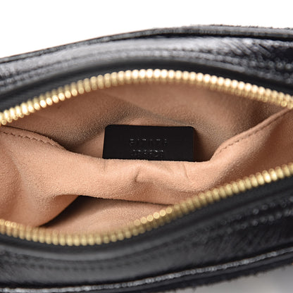 Gucci Suede Small Ophidia Belt Bag 85 34 Black 7 of 13