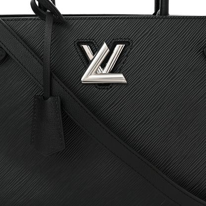 Louis Vuitton Epi Twist Tote Black 7 of 9