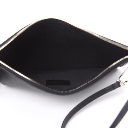 Louis Vuitton Epi Neverfull Pochette MM GM Black 5 of 11