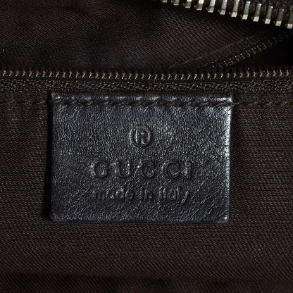 Gucci Monogram D Gold Large Hobo Brown 6 of 7