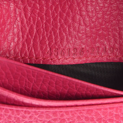 Gucci Dollar Calfskin GG Marmont Card Case Box Pink 7 of 8