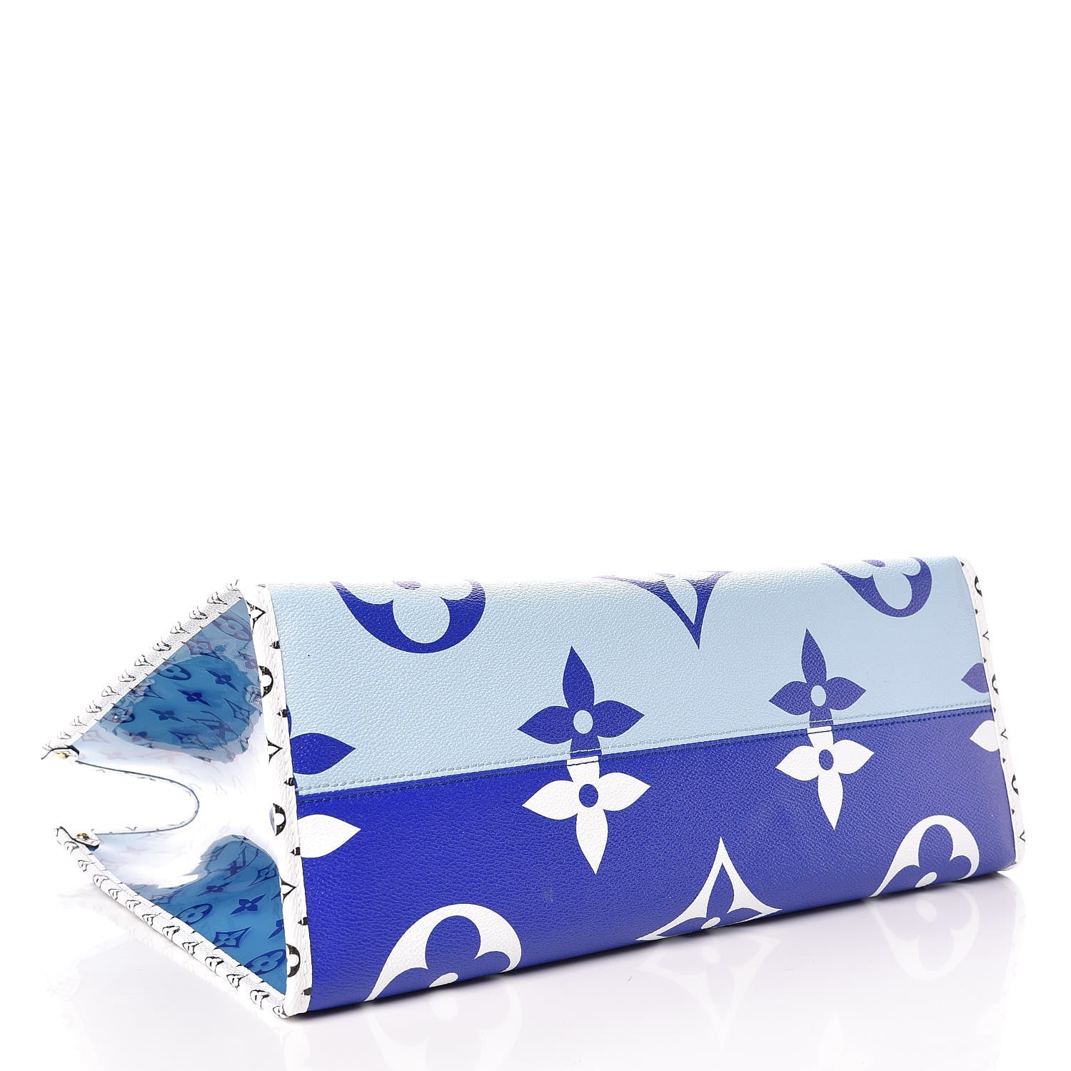 Louis Vuitton Monogram Giant Santa Monica Onthego Blue 5 of 10