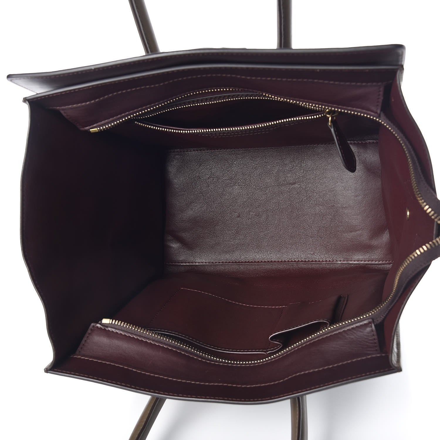 Celine Smooth Calfskin Mini Tri-Color Luggage Black 5 of 16