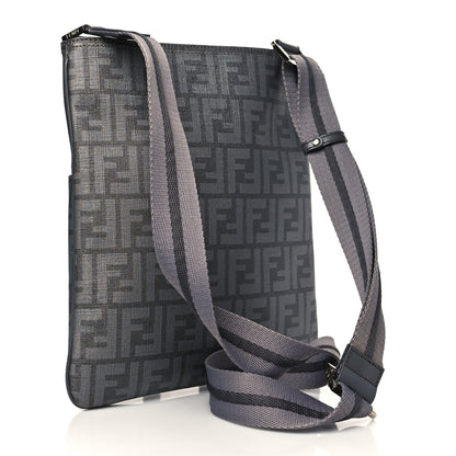 Fendi Zucca Spalmati Messenger Bag Grey 3 of 6