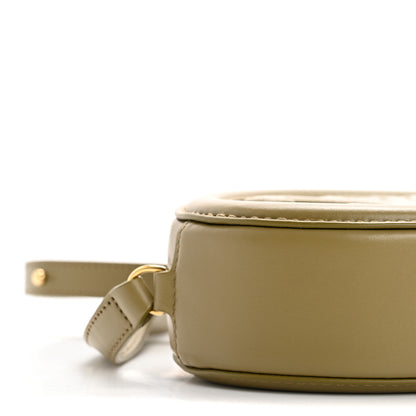 Celine Smooth Calfskin Cuir Small Triomphe Oval Purse Crossbody Olive 10 of 12
