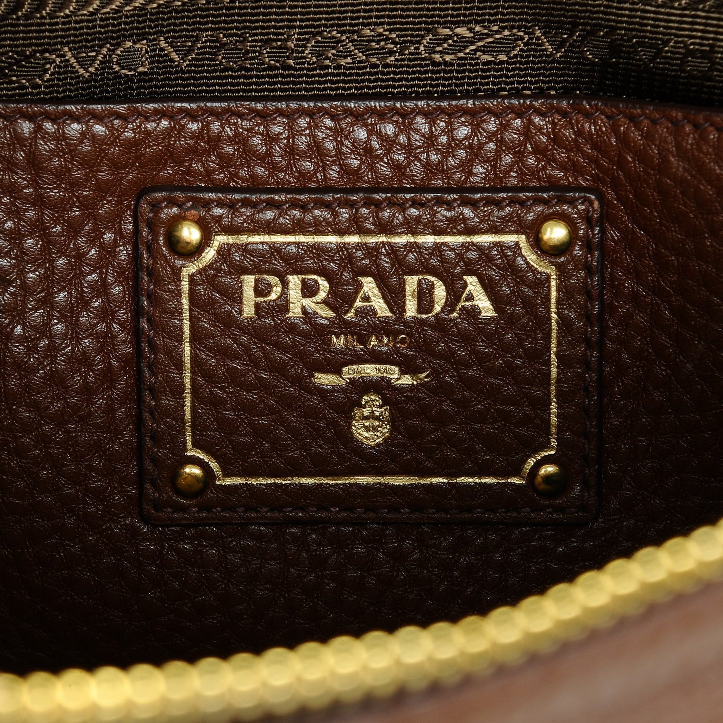 Vitello Daino Shopping Satchel Bruciato