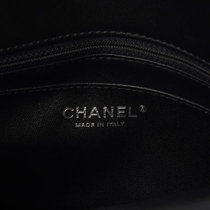 Chanel Calfskin Quilted Medium Rock My Shoulder Flap Black 6 of 7