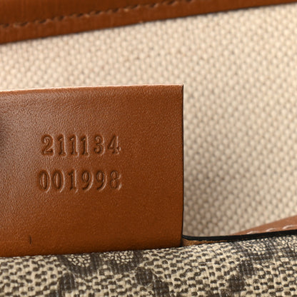 Gucci GG Plus Monogram Medium Signature Web Loop Tote Brown 7 of 9