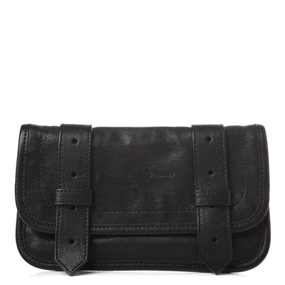 Proenza Schouler Lambskin PS1 Pochette Clutch Black 1 of 8