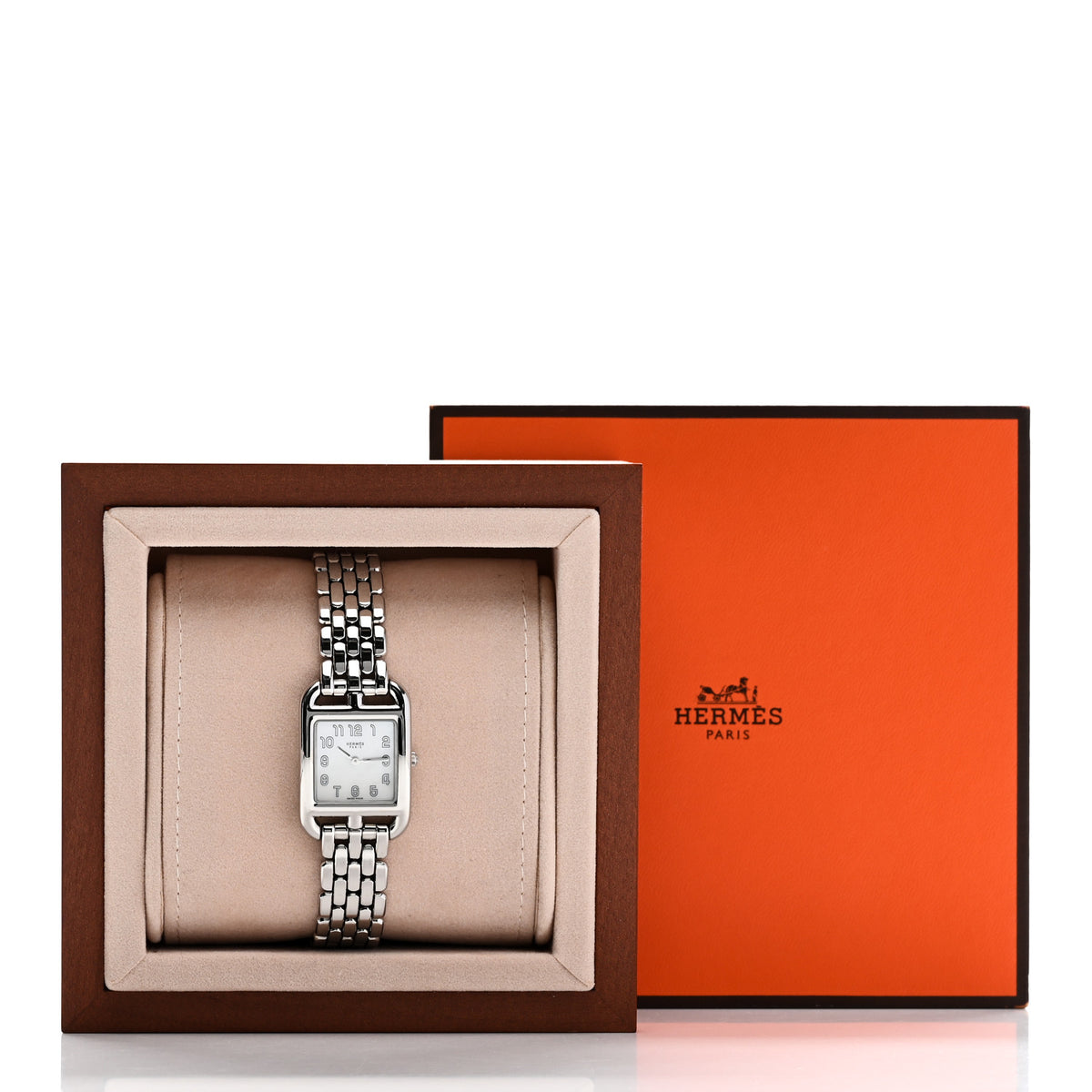 Stainless Steel 23mm Cape Cod Quartz Watch Etoupe