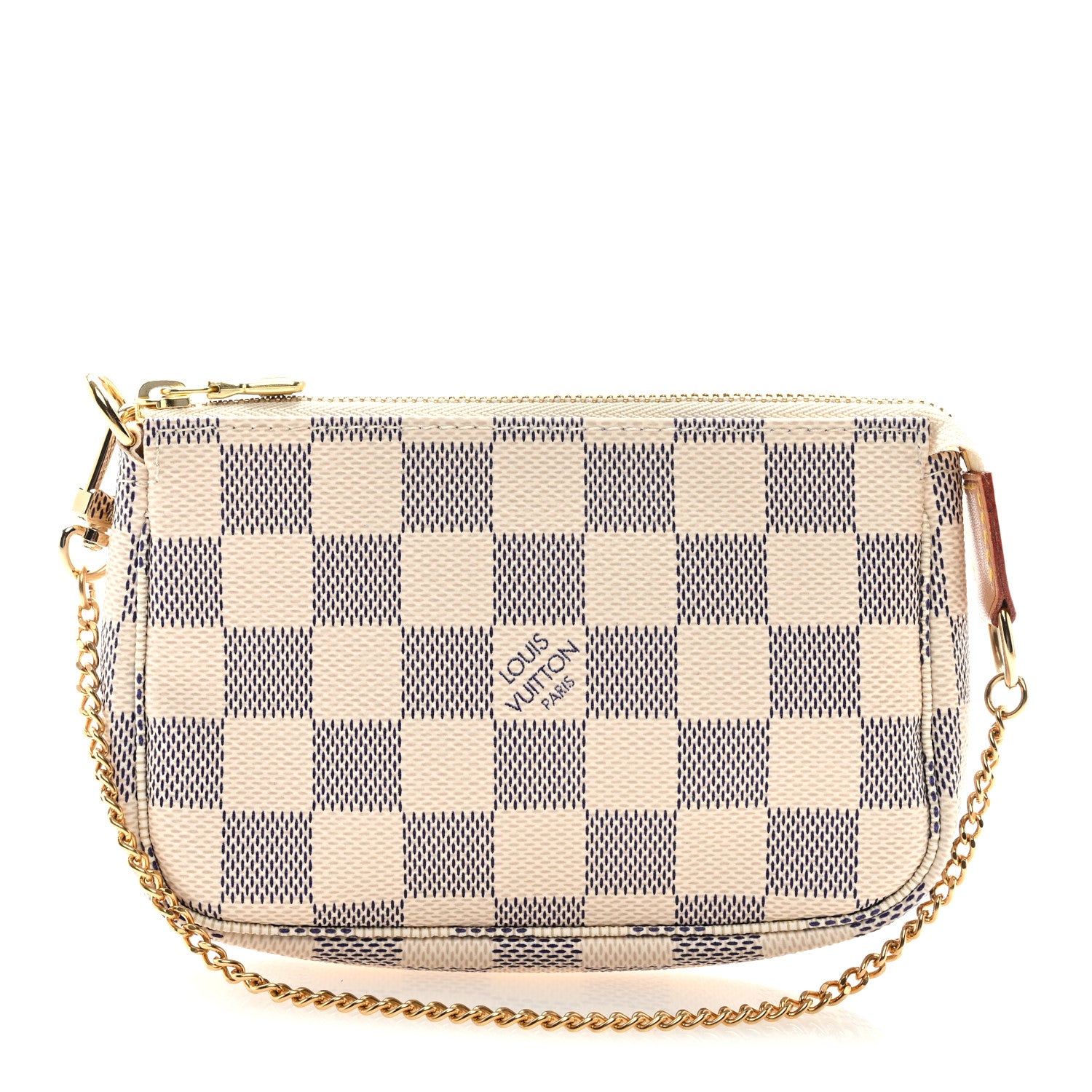 Louis Vuitton Damier Azur Mini Pochette Accessories 1 of 8