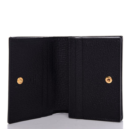 Gucci Calfskin Web Ophidia Card Case Black 5 of 8