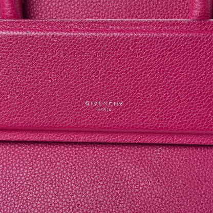 Givenchy Grained Calfskin Mini Horizon Satchel Fushia 7 of 22