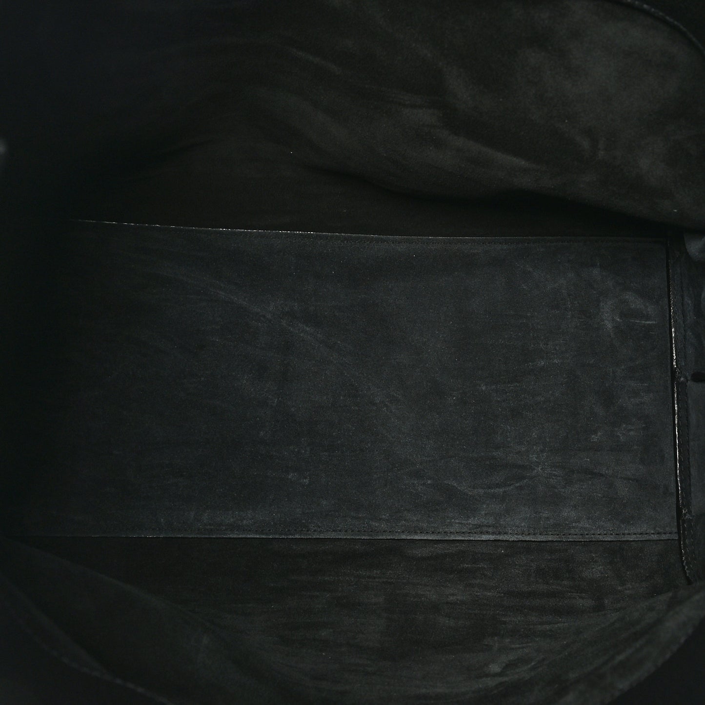 Grained Calfskin Large Souple Sac De Jour Black