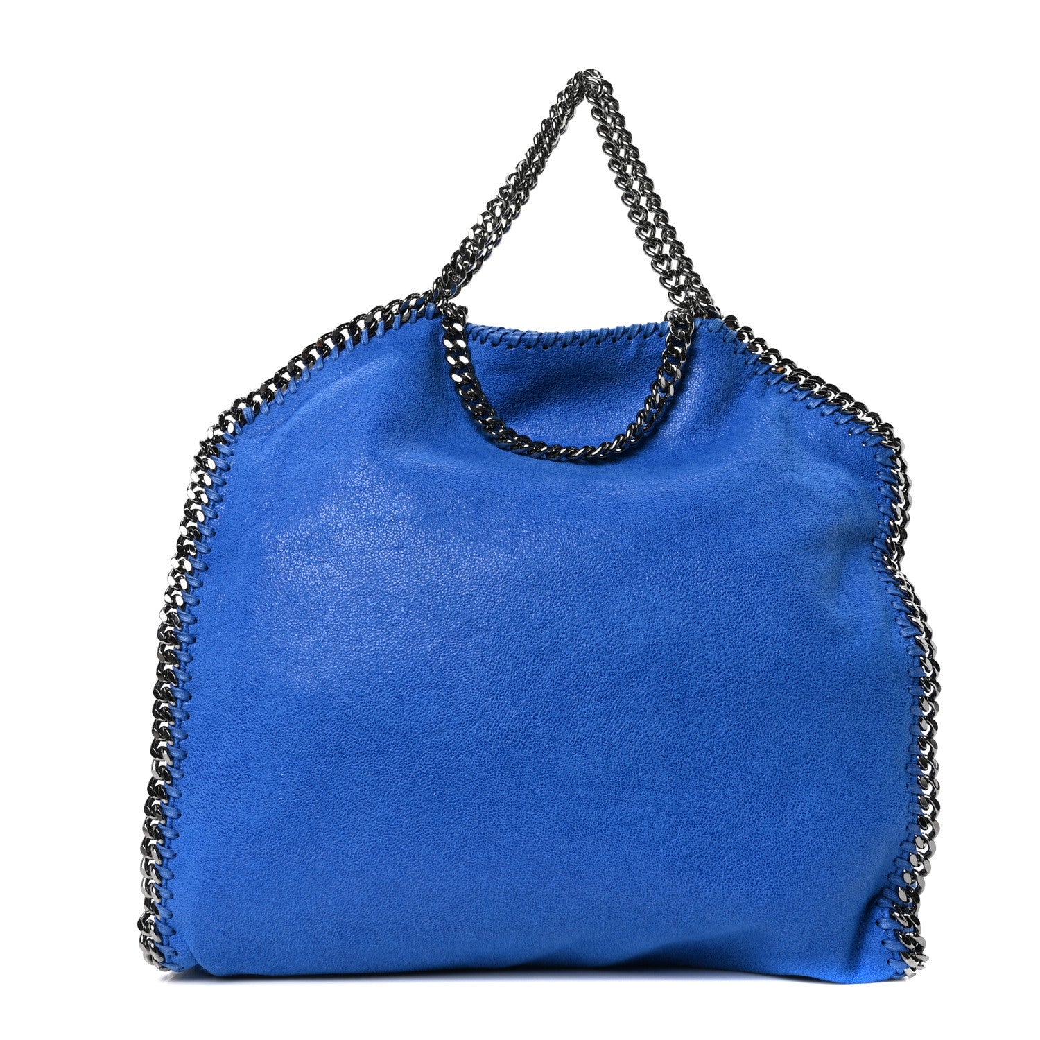 Stella McCartney Shaggy Deer Small Falabella Tote Bright Blue 1 of 9