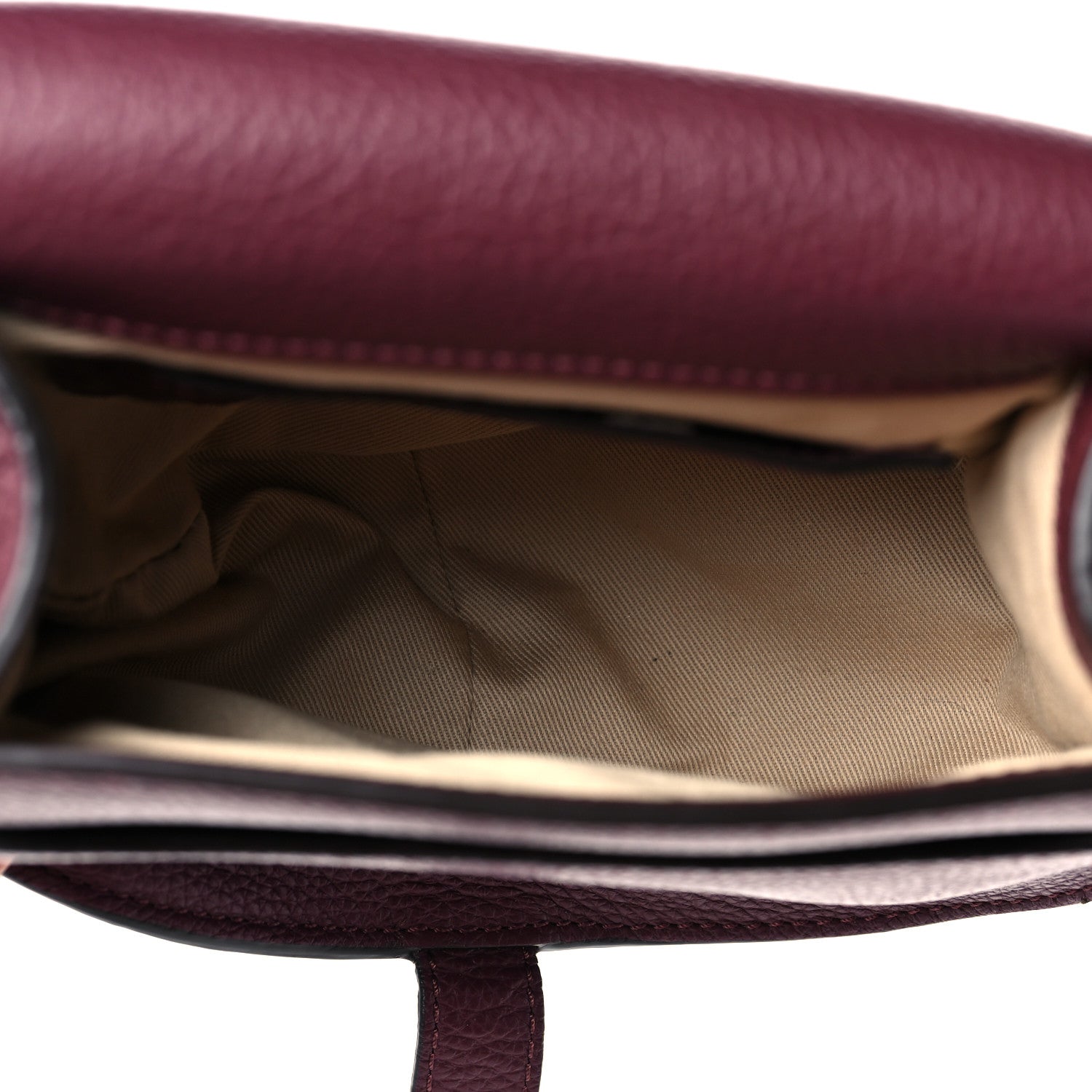 Chloe Calfskin Mini Marcie Round Crossbody Bag Intense Violine 4 of 9
